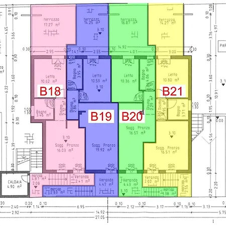 Apartament B.21 La Passiflora - 120 Mt. Dalla